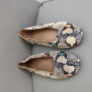 Madewell Cory Snakeskin Flat